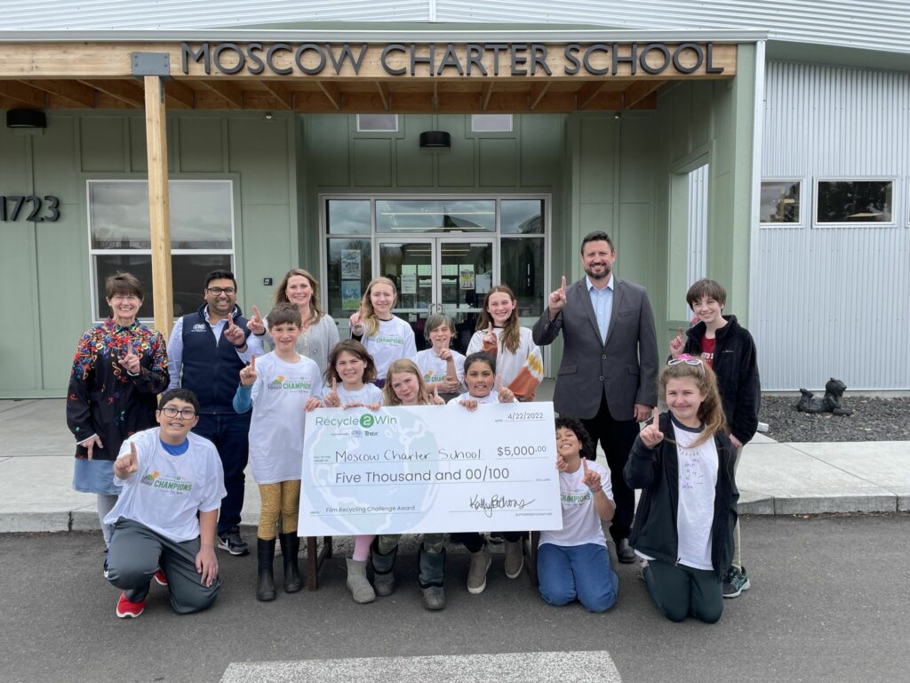 Moscow Charter School wins the Trex Recycling Challenge