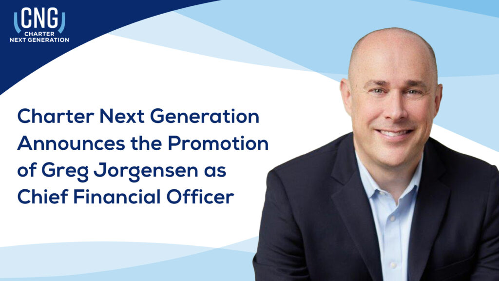 Charter Next Generation Promotes Greg Jorgensen as CFO